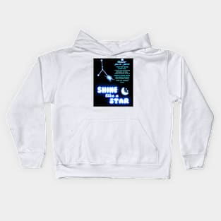 Shine Like A Star - Cancer Kids Hoodie